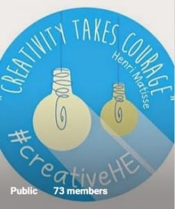 Creativity in higher education course logo